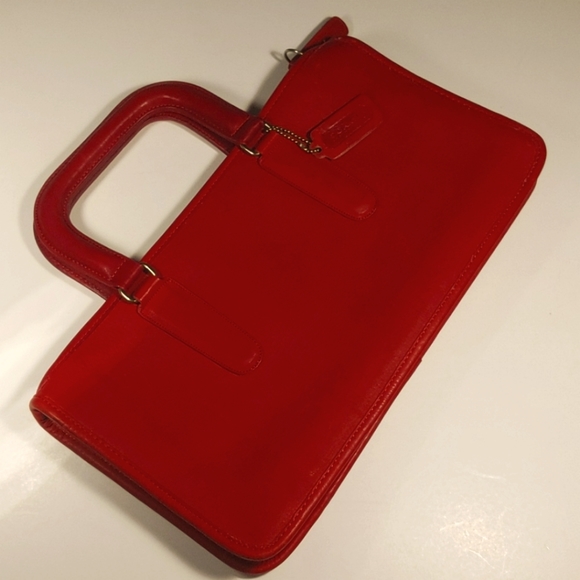 Rare Vintage Coach NYC Slim satchel compact - Picture 11 of 12